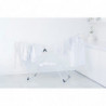 Сушилник за дрехи Brabantia 90300182, Т-образен, 20 м, Устойчив на корозия, Регулируеми крила, Решетка за сушене, Бял