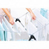 Uscător de rufe Brabantia 90300182, În formă de T, 20 m, Rezistent la coroziune, Aripi reglabile, Suport de uscare, Alb