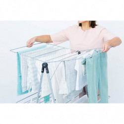 Простор "кула" Brabantia 90300183, 23 м, Лесно сгъване, Регулируем, Сив металик