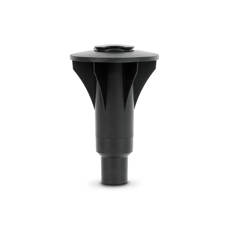 Suport pentru uscatoare exterioare Brabantia 90300208, 50 mm, Pentru betonare, Plastic, Negru