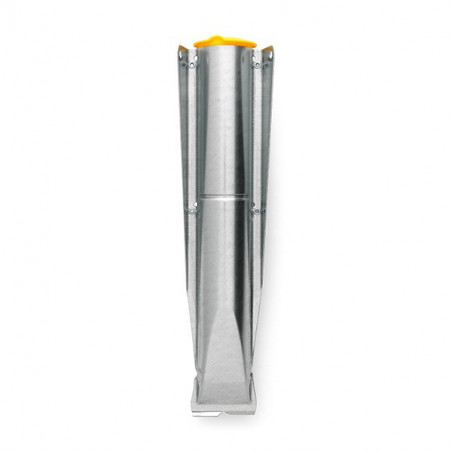 Suport prindere pentru uscator de rufe exterior Brabantia 90300213, Ø50mm, Metal galvanizat, In pamant sau beton, Inox