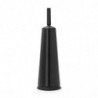 Perie pentru toaleta Brabantia ReNew 90300276, 42 cm, Design discret, Negru