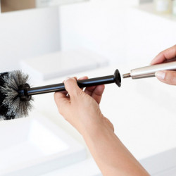 Четка за тоалетна Brabantia ReNew 90300282, 42 см, Дискретен дизайн, Инокс