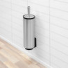 Brabantia Profile Toilet Brush 90300285, 43 cm, Fully covered brush, Wall-mountable, Stainless steel/matte