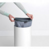 Brabantia Laundry Basket 90300239, 35 L, Cork Lid, Fill Without Opening, Ventilation Holes, White
