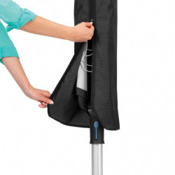 Εξωτερική απλώστρα Brabantia Lift-O-Matic Advance 90300253, 50 μ., Ρυθμιζόμενο ύψος, Βάση για στερέωση στο τσιμέντο, Θήκη, Τσάντα με μανταλάκια, Ανθεκτική στη διάβρωση, Ανοξείδωτο
