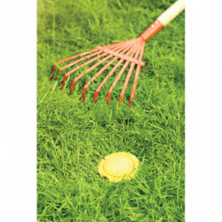 Brabantia Lift-O-Matic Advance 90300254 Outdoor Clothesline, 50 m, Height-adjustable, Metal ground spike, Cover, Bag with clothespins, Corrosion-resistant, Stainless steel