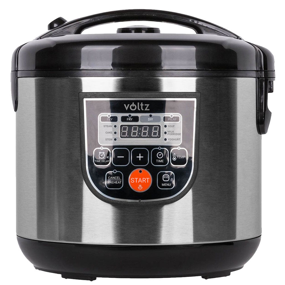 Multicooker Voltz V51985C5, 930W, 5 L, 11 programe, Timer, Display LED, Otel inoxidabil