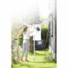 Uscator de rufe pentru exterior Brabantia Lift-O-Matic 90300270, 60 m, Inaltime reglabila, Suport metalic, Husa, Rezistent la coroziune, Inox