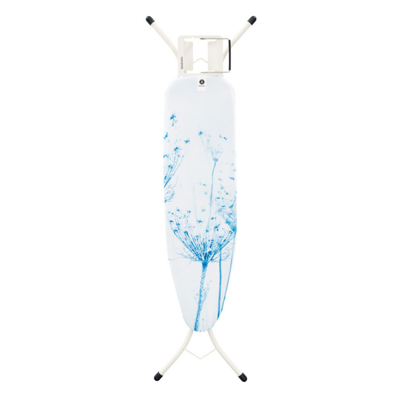 Маса за гладене Brabantia A 90300124, 110x30 см, 7 позиции за регулиране, Поставка за ютия, Бял