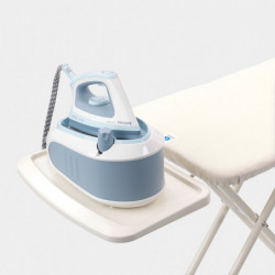 Brabantia C 90300128 Ironing Board, 124x45 cm, 7 height settings, Steam generator holder, White