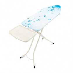 Brabantia C 90300135 Ironing Board, 124x45 cm, 7 height settings, Steam generator holder, White/Blue