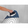 Σιδερώστρα Brabantia D 90300136, 135x45 cm, 7 ρυθμιζόμενες θέσεις, ανθεκτική στη θερμότητα ζώνη σιδερώματος, Σκούρο γκρι/λευκό