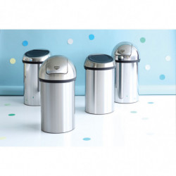 Кош за смет Brabantia Touch Bin 60L, Matt Steel