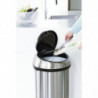 Cos de gunoi Brabantia Touch Bin 647246, 60 L, Deschidere lina si silentioasaă, Alb