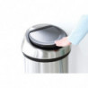 Cos de gunoi Brabantia Touch Bin 647246, 60 L, Deschidere lina si silentioasaă, Alb