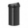 Brabantia Touch Bin 647252, 60 l, Ομαλό και αθόρυβο άνοιγμα, Μαύρο