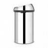 Cos de gunoi Brabantia Touch Bin 647245, 60 L, Inchidere lina si silentioasa, Inox mat