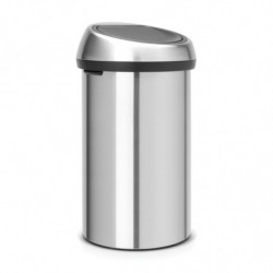Кош за смет Brabantia Touch Bin 60L, Matt Steel Fingerprint Proof
