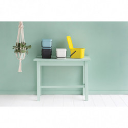 Brabantia Sort&Go κάδος χωριστής συλλογής απορριμμάτων 648974, 6 l, Χειρολαβή, Επιτοίχιος, Σκούρο γκρι