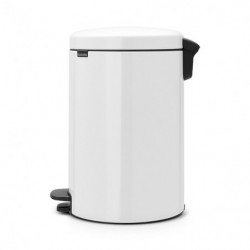 Кош за смет с педал Brabantia NewIcon 20L, White, метална кофа