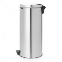 Кош за смет с педал Brabantia NewIcon 30L, Matt Steel Fingerprint Proof