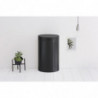 Brabantia Touch Bin New 649733 Trash Can, 40 L, Silent and Smooth Closing, Flat Back, Black