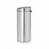 Кош за смет Brabantia Touch Bin New 30L, Matt Steel