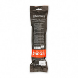 Saci de gunoi Brabantia marimea Х (NewIcon/Bo), 10-12L, 20 buc, Alb