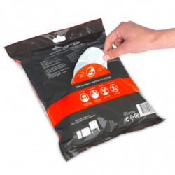Brabantia PerfectFit NewIcon/Bo 650543 Trash Bags, Size J, 20–25 L, 40 Count, White