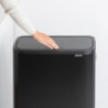Кош за смет Brabantia Bo Touch Hi 2x30L, Matt Black