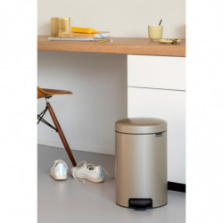 Кош за смет с педал Brabantia NewIcon 12L, Metallic Gold