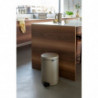 Cos de gunoi cu pedala Brabantia NewIcon 1003205, 20 L, Inchidere lina, Baza antiderapanta, Auriu metalic