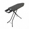 Brabantia C 1003361 Ironing Board, 124x45 cm, 7-position height adjustment, Large iron rest, Black