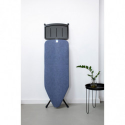 Маса за гладене Brabantia C 124x45cm с поставка за парогенератор, Denim Blue