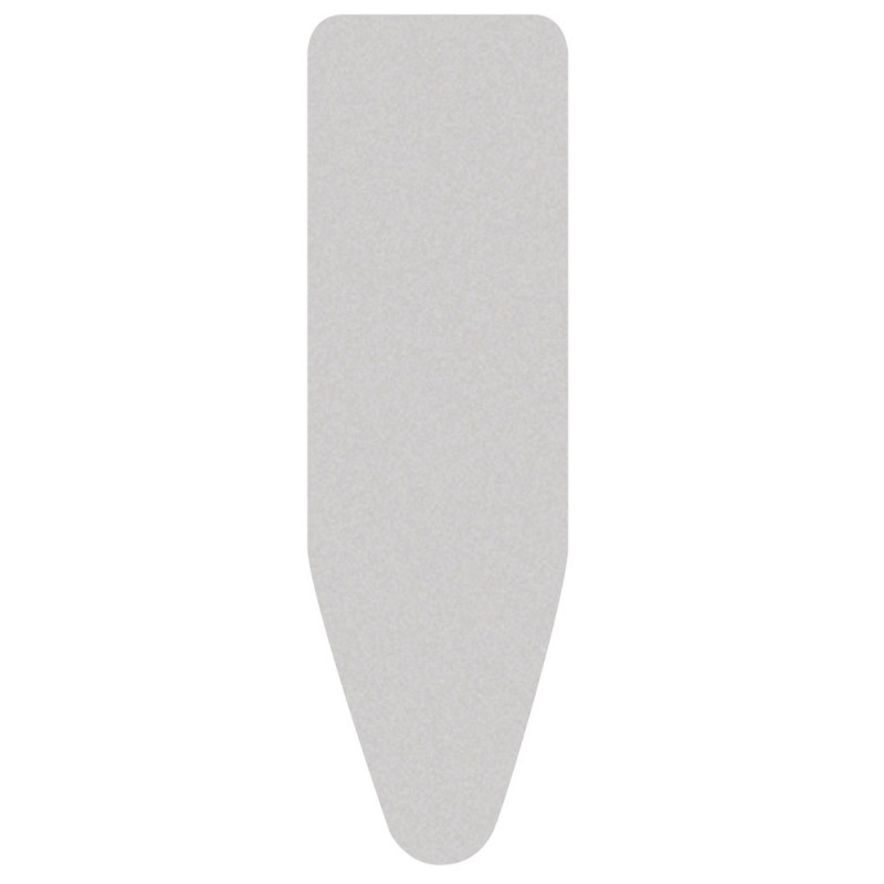 Brabantia C 1003439 Ironing Board Cover, 124x45 cm, 8 mm, Metallic