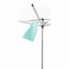 Uscator de rufe pentru exterior Brabantia TopSpinner 1003461, 50 m, Suport metalic, Rezistent la coroziune, Inox