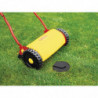 Uscator de rufe pentru exterior Brabantia TopSpinner 1003461, 50 m, Suport metalic, Rezistent la coroziune, Inox