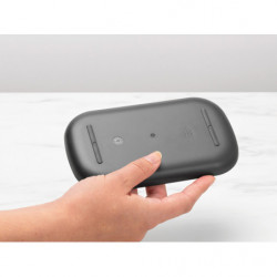 Set accesorii baie Brabantia ReNew 1003491, 3 piese, 250 ml, Rezistent la coroziune, Gri inchis