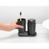 Brabantia ReNew Bathroom Accessory Set 1003491, 3-piece set, 250 ml, Rust-resistant, Dark Gray