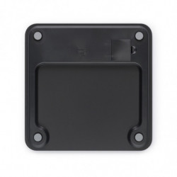 Cantar digital Brabantia ReNew 1003495, Pana la 180 kg, Cu baterii, Inchidere automata, Gri inchis