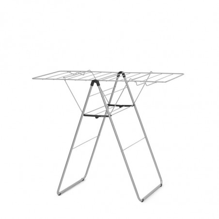 Brabantia Hangon 1004163 Clothes Dryer, 15 m, 4 hangers, Adjustable, Child Lock, Stainless Steel