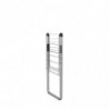 Uscator de rufe Brabantia Hangon 1004163, 15 m, 4 umerase, Reglabil, Blocare copii, Inox