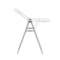 Brabantia Hangon 1004163 Clothes Dryer, 15 m, 4 hangers, Adjustable, Child Lock, Stainless Steel