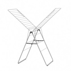 Brabantia Hangon 1004169 Clothes Dryer, 25 m, 8 hangers, Adjustable, Child Lock, Stainless Steel