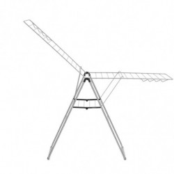 Brabantia Hangon 1004169 Clothes Dryer, 25 m, 8 hangers, Adjustable, Child Lock, Stainless Steel