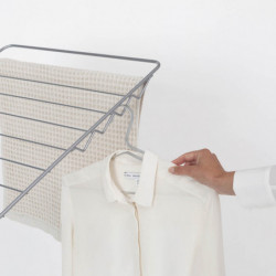 Brabantia Hangon 1004169 Clothes Dryer, 25 m, 8 hangers, Adjustable, Child Lock, Stainless Steel