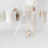 Brabantia Hangon 1004170 Clothes Dryer, 25 m, 8 Hangers, Child Lock, Extra Rod, White