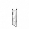 Uscator de rufe Brabantia Hangon 1004172, 25 m, 8 umerase, Blocare copii, Tija suplimentara, Inox