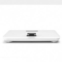 Ζυγαριά Brabantia ReNew 1004189, Λειτουργία χωρίς μπαταρία, Έως 150 kg, Οθόνη LCD, Λευκό